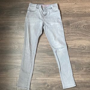 Girls The Children’s Place Grey Jegging Jeans 12